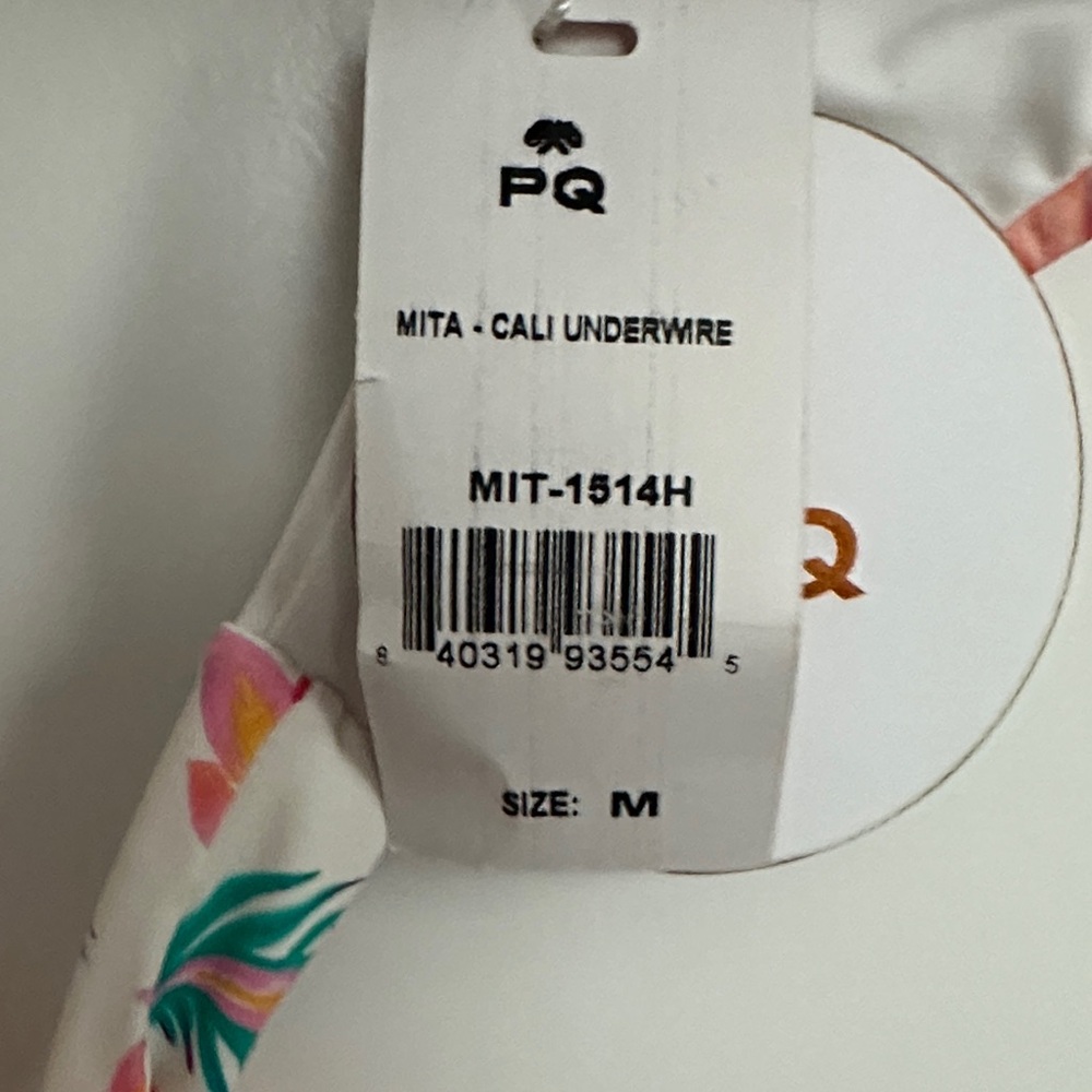 PQ Swim Floral Bikini Set - Pink and Green Mita - Picture 8 of 12